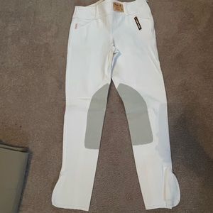 NWT Tailored Sportsman 26R side zip breeches